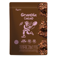 Project H 低糖全穀物燕麥脆可可, 200g, 1個