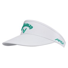 Callaway 卡拉威 Tour Authentic 遮陽帽, 1個, 白色 + 綠色