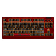 RAZER 雷蛇 BlackWidow 黑寡婦 V4 TKL 機械式電競鍵盤 英文橘軸EVA聯名款, 幻彩版, RZ03-05481000-R3A1, 橘軸