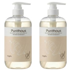 Vogito 好日照 Puréhous 燕麥親膚奶瓶清潔液2件組, 1套, 800ml
