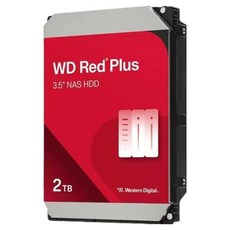 WD RED Plus 3.5 HDD 하드디스크, WD20EFPX, 2TB WD20EFPX, 2TB