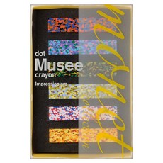 Aozora 日本製BABY COLOR Dot Musee Crayon 印象派風格蠟筆: 莫內 美術館, 1套, 6個