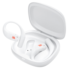 JBL 開放式運動無線耳機, 白色, ZONE