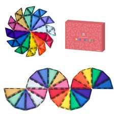 MegamagTiles 三角形擴充包套組 36p, 混合色, 1套