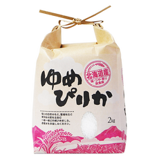 Well Life 悅生活 谷穗 最高金賞獎 北海道綿密濃郁夢美人胚芽米 日本直送, 2kg, 1個, 特A級