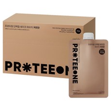 프로티원 단백질 쉐이크 파우치 커피맛 7p, 280g, 1개
