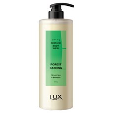LUX 麗仕 森林沐浴香氛沐浴乳 綠茶與竹子, 1kg, 1個