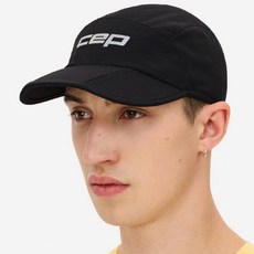 cep Core Run 可折疊帽, 黑色, 1個