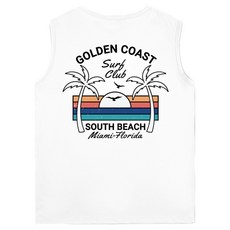 ILLUSO Golden Coast 寬鬆版無袖防曬T恤