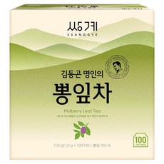 쌍계명차 뽕잎차, 1g, 1개, 100개입
