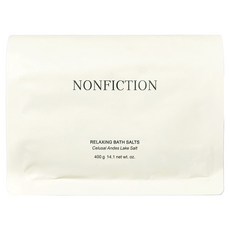 NONFICTION 舒緩沐浴鹽, 浴鹽 隨附明信片 Congratulations, 400g, 1個