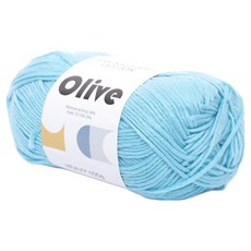 삼남뜨개실 올리브 뜨개실 100g, 올리브 100g 23 아쿠아 005, 1개