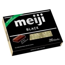 meiji 明治 黑可可製品 26枚, 120g, 1盒