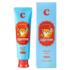 OSSTEM PHARMA 歐詩汀C防蛀牙膏 Cavity Care Toothpaste 台灣公司貨, 120g, 1個