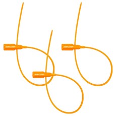 ULac 自行車 AirJust YL2 鎖 + 鑰匙 3件套組, 橘色, 1套