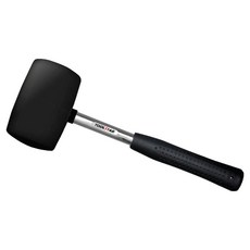 툴스타 작업용 튼튼한 쇠자루 고무망치 검은색 315mm, 1개, TS-RHB24