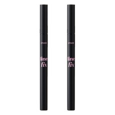에뛰드 라인 픽스 브러쉬 라이너 0.5g, 01 블랙, 2개