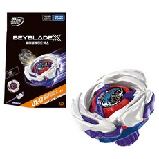 BEYBLADE X 戰鬥陀螺X X UX-17 入門款 火流星 霧雨龍 3-70J 戰鬥陀螺, 混合顏色, 1個