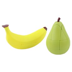 TODAY TOY 水果方塊2件組 R98524A, 香蕉, 梨子, 1套