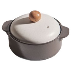 L'assiette Moon Pot 耐熱鍋 無裂紋砂鍋, 1個, 16cm
