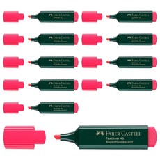 FABER-CASTELL 輝柏 Textliner 48, 粉紅色, 10個