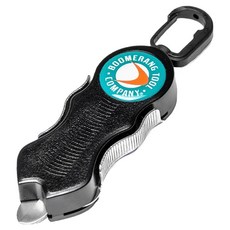 RETRACTABLE OUTDOOR PRODUCTS 鹹水大魚釣魚剪刀 釣魚線專用剪刀, 黑色, 1個