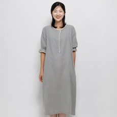 JARMONIC Curves 慕絲棉短袖連身裙睡衣 孕婦哺乳家居服 套裝