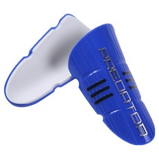 Hugfit 足球 五人制足球 護脛板 護具, 01 藍色, 1個