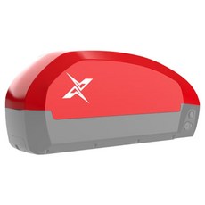 X-Rider X200 Max 電動自行車設計 迷你巨無霸電池上蓋, 紅色, 1個