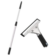 Purenova 3合1玻璃窗除水刷 15cm, 黑色, 1個