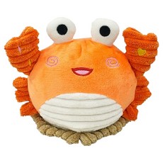 놀이자신감 춤추는 통통이 인형, 통통꽃게, 1개, 17cm