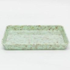 MAHO CUTLERY Matmos 升級再造美耐皿託盤 2號, 1個, 薄荷樹