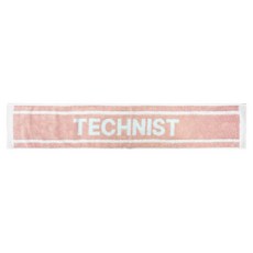 Technist 羽球運動毛巾 100 x 19 cm TA-T20, 白色 + 粉紅色, 1個