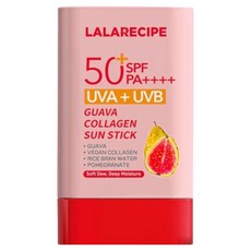 Lalarecipe 芭樂膠原蛋白防曬棒 SPF50+ PA++++, 1個, 20g
