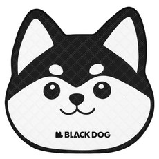 BLACK DOG 黑狗 Doggy 超聲波野餐墊/防潮墊, 微笑柴犬