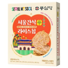POONGSIMDANG 首爾市 首爾零食 米片 蔬菜炒飯口味, 1個, 50g