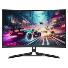 Lenovo 聯想 QHD Legion R32qc-30 桌上型螢幕 VA 180Hz, 31.5吋, 67C8GAC1TW