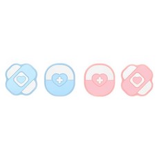PMW Play my way switch2 四顆搖桿帽 JOYCON用, 膠囊創可貼, 4個, PW0014
