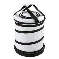 CAPTAIN STAG 鹿牌 圓形摺疊保冷袋 UE-564, 白色, 26L
