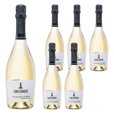 LIGHT.HOUSE 白葡萄酒風味氣泡飲料, 6個, 750ml