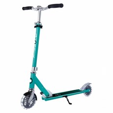 GLOBBER 哥輪步 FLOW ELEMENT LIGHTS 兒童/青少年折疊滑板車, 翡翠綠, 1個