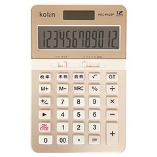 Kolin 歌林 12位元計算機 KEC-KU20P 中, 玫瑰金, 1個