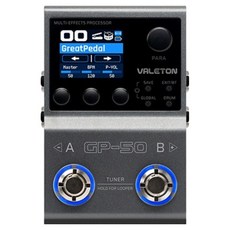 VALETON SnaptoneTM NAM IR 變音器綜合效果器 GP-50, 1個, 混合色
