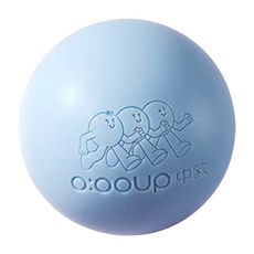 O OOUP 中歐 高彈力矽膠筋膜球, 天際藍, 1個