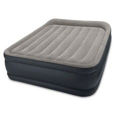 INTEX 豪華三層圍邊充氣床 內建電動幫浦 64135ED, 灰色