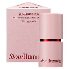 SlowHumming Fruity Relief Perfume Balm Apple Vin Chaud, 1個, 6.5g