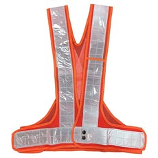 스마토 엑스반도 망사형 신호수 포켓 조끼 SM-104R, 1개, 주황