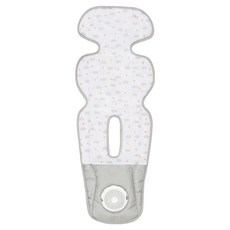 Afreebe 孩童推車用涼感風扇網眼透氣坐墊, 1個, 灰色
