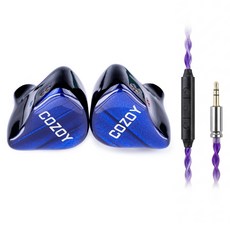 COZOY 10mm 石墨烯驅動單元電競有線耳機 3.5mm, 單一顏色, COZOY D1-MIC