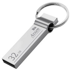액센 메탈고리형 USB 메모리 U32, 1개, 32GB